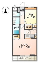 コンフォートレジデンスの物件間取画像